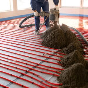 Droogbouw Vloerverwarming